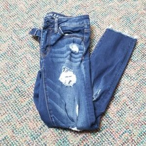 american eagle crop jegging